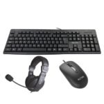 TECLADO MOUSE Y HEADSET NOVA USB KB5982U0002C
