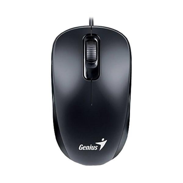 MOUSE GENIUS RS2 DX-110 ALÁMBRICO USB 1200 DPI 31010116100 NEGRO