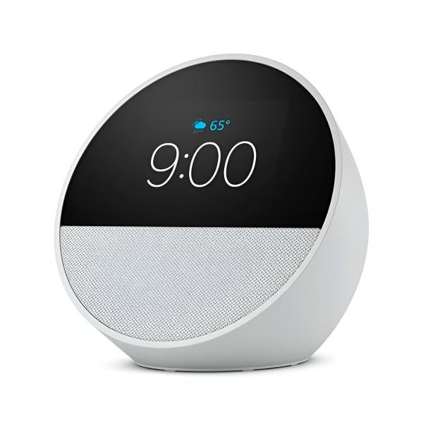 AMAZON ECHO SPOT 2024 CON RELOJ ALARMA Y ALEXA B0BFCBKXWLW
