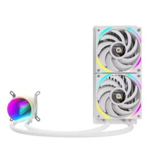 ENFRIAMIENTO LIQUIDO ARGB FORMULA V LINE OASIS L240 ARGB WH 240MM LGA1700/AM5 ARGB