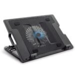 BASE PARA LAPTOP NOVA FHC78800001C 2 PUERTOS USB COMPATIBLE PARA PRODUCTOS DE HASTA 15.6"