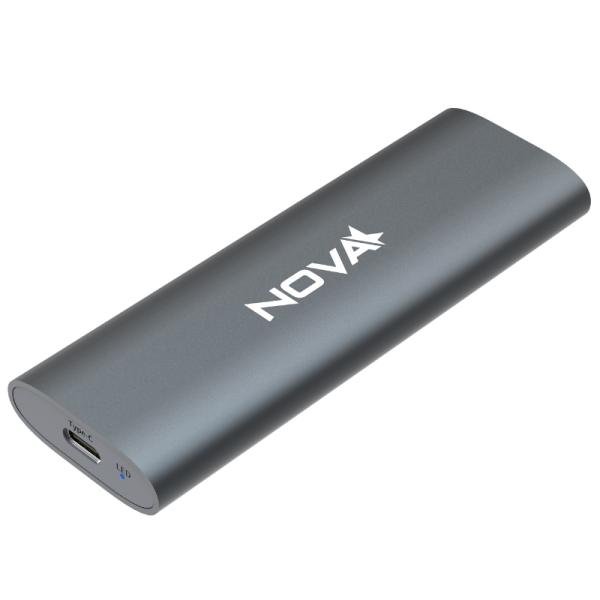 ENCAPSULADOR USB 3.2 GEN2 TIPO C NOVA AEK02041001C M.2 NVMe (2230/2242/2260/2280) 5V