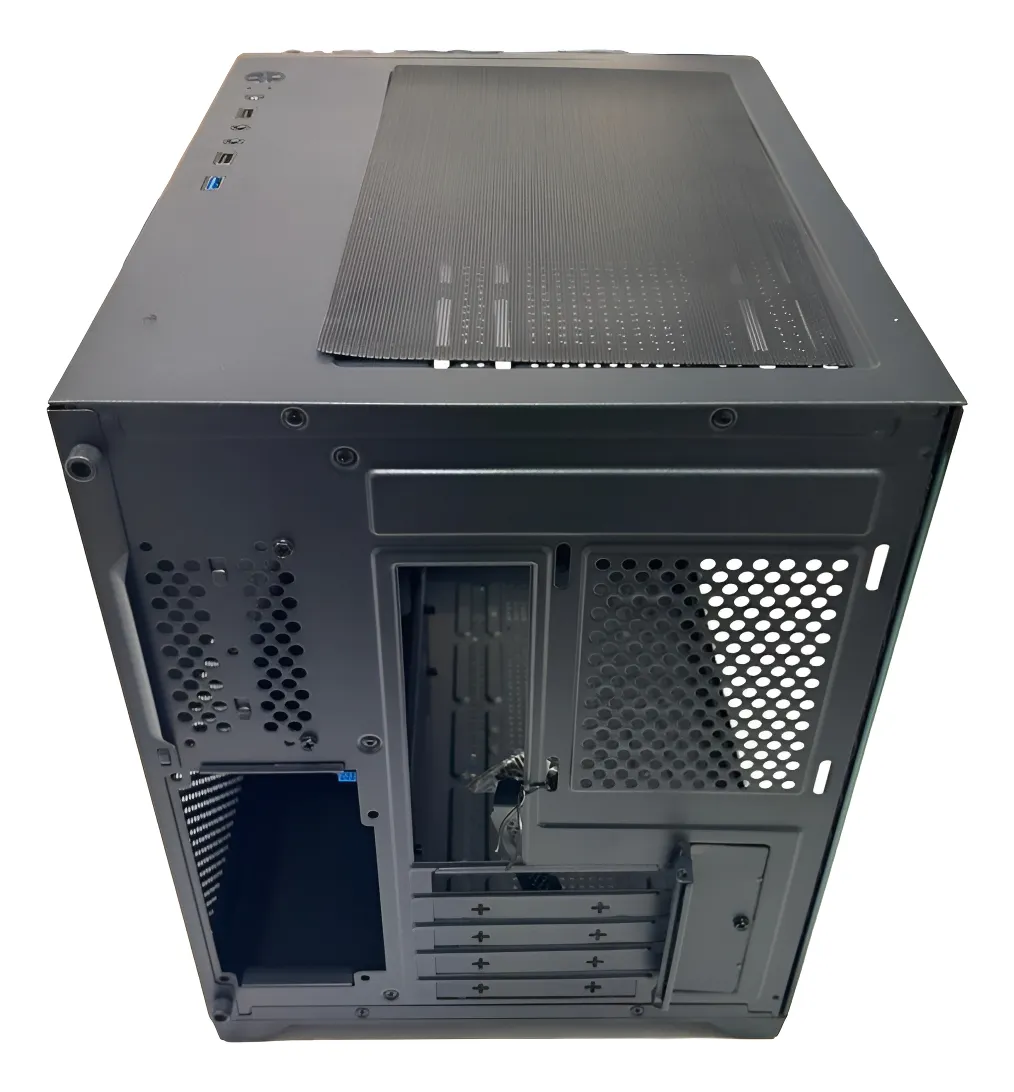 CASE GAMING EAGLE WARRIOR CG04ADRA001C MID TOWER SIN VENTILACIÓN INCLUIDA CON VIDRIO FRONTAL Y LATERAL - Imagen 3
