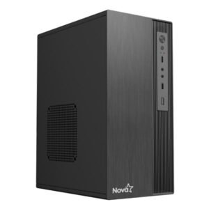 CASE NOVA CM04Z9RA001C MINI TOWER VENTILADOR DE 1 DE 80 MM SIN FUENTE DE PODER INCLUIDA NEGRO