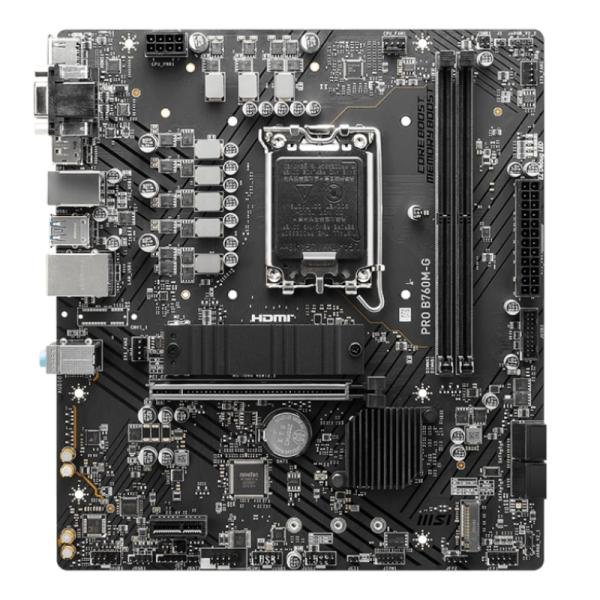 TARJETA MADRE MSI PRO B760M-G LGA 1700 M-ATX DDR5 911-7D90-048
