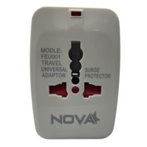 ADAPTADOR  UNIVERSAL  NOVA FEU001001C  PARA VIAJES