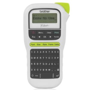 IMPRESORA DE ETIQUETA BROTHER PTH110 20MM/SEG PORTÁTIL 2 LINEAS DE IMPRESIÓN