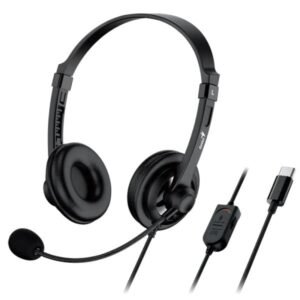 HEADSET GENIUS HS-230U ALÁMBRICO USB-C 2.4M 31710021405