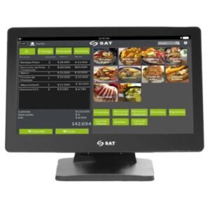 COMPUTADORA AIO PUNTO DE VENTA SAT AMERICA N140 15.6" INTEL CELERON J4125 4GB RAM 128GB SSD SATN140J418S256+W