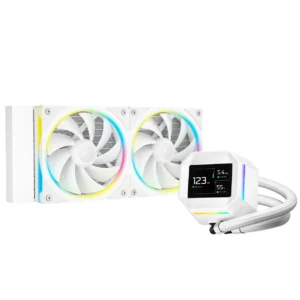 ENFRIAMIENTO LIQUIDO RGB DEEPCOOL LM240 WH 240MM R-LM240-WHDMMC-1 BLANCO