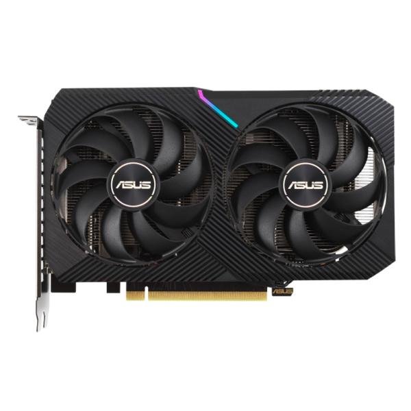 TARJETA DE VIDEO ASUS DUAL GEFORCE RTX 3050 OC EDITION 6GB GDDR6 1537 MHZ 90YV0K60-M0AA00