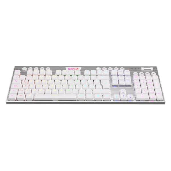 TECLADO RGB REDRAGON HORUS FS K619 MECANICO ALAMBRICO ESPAÑOL SWITCH ROJO