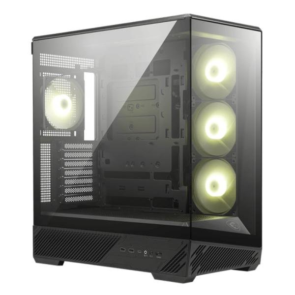 CASE RGB MSI MAG PANO 130R PZ MID TOWER VENTILADORES 4 DE 120MM CON PANEL LATERAL Y FRONTAL 306-7G32
