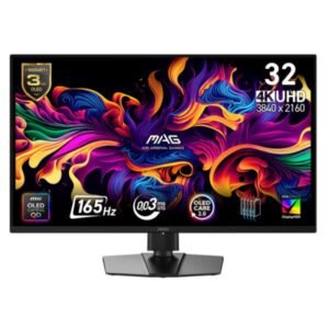 MONITOR GAMING MSI MAG 322UP QD-OLED E16 31.5" PLANA 3840X2160 165HZ QD-OLED G-SYNC / FREESYNC HDMI