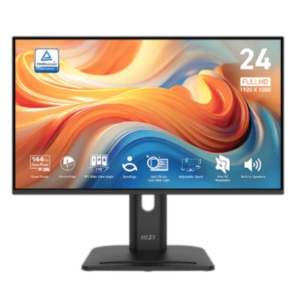 MONITOR MSI PRO MP245PG E14 24" PLANA 1080P 144HZ IPS FREESYNC HDMI / DISPLAYPORT / VGA 9S6-3PE39M-0