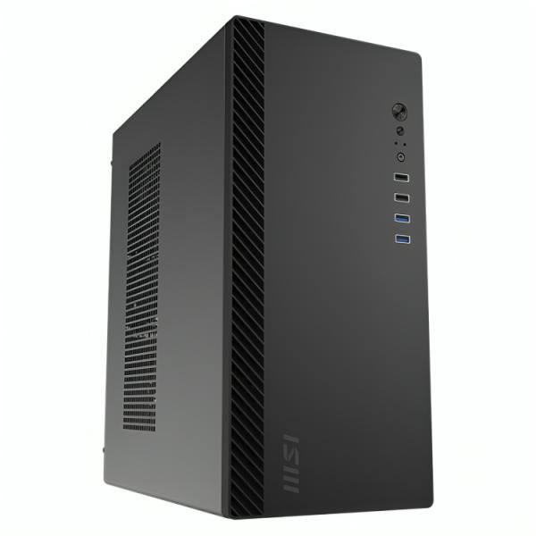 CASE MSI PRO SHIELD M100P MID TOWER VENTILADOR 1 DE 80MM CON REJILLA FRONTAL 306-7G31M21-HH9