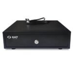 GAVETA DE DINERO PUNTO DE VENTA SAT AMERICA RS100 2643 300 X 360 X 80 MM 4070010000020