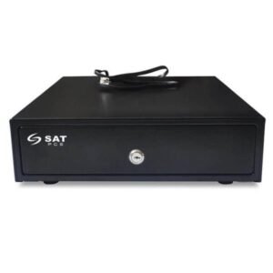 GAVETA DE DINERO PUNTO DE VENTA SAT AMERICA RS100 2643 300 X 360 X 80 MM 4070010000020