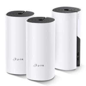 Sistema Wi-Fi Mesh TP-Link Deco E4 (3 Pack) AC1200 – Cobertura Total para el Hogar
