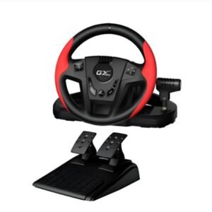 VOLANTE CON PEDALES GENIUS RS2 SPEEDMASTER PC PS4 PS3 NEGRO