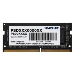 MEMORIA RAM PARA LAPTOP 16GB PATRIOT PSD416G32002S DDR4 3200MHZ CL22 1.2V