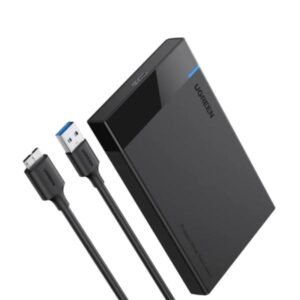 ENCAPSULADOR UGREEN US221 SATA III A USB 3.0 HDD/SSD 2.5Plg 30848 NEGRO