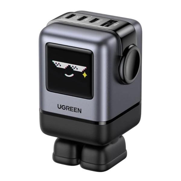 CARGADOR UGREEN X688 100W 3 PUERTOS USB-C Y 1 PUERTO USB-A CARGA RAPIDA 45514B