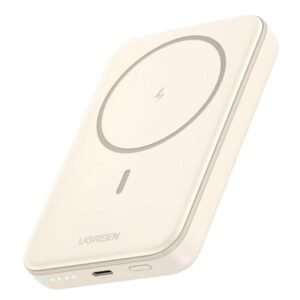 POWER BANK UGREEN PB561 10000MAH INALAMBRICO MAGNETICO USB-C 25208 BEIGE
