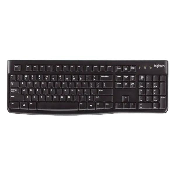 TECLADO LOGITECH K120 CORDED  MEMBRANA ALÁMBRICO USB ESPAÑOL 920-004422
