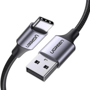CABLE UGREEN US288 USB-A A USB-C 3A 2M CARGA RAPIDA 60128