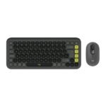 TECLADO Y MOUSE LOGITECH POP ICON COMBO INALÁMBRICO BLUETOOTH ESPAÑOL 920-013052