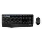 TECLADO Y MOUSE LOGITECH MK345 MEMBRANA INALÁMBRICO 2.4 GHZ CON RECEPTOR USB ESPAÑOL 920-007820