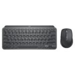 TECLADO Y MOUSE LOGITECH MX KEYS MINI COMBO FOR BUSINESS MEMBRANA INALÁMBRICO ESPAÑOL 920-011053