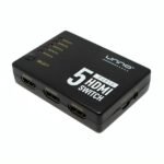 SWITCH UNNO TEKNO HDMI 5 PUERTOS HB1203BK
