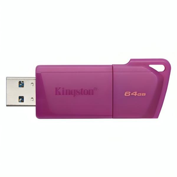 MEMORIA USB 64GB 3.2 KINGSTON EXODIA M LATAM DTXM NEON PURPLE   KC-U2L64-7LP