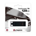 MEMORIA USB 128GB 3.0 KINGSTON DATA TRAVELER 70 TYPE USB-C DT70/128GB
