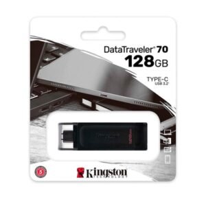 MEMORIA USB 128GB 3.0 KINGSTON DATA TRAVELER 70 TYPE USB-C DT70/128GB