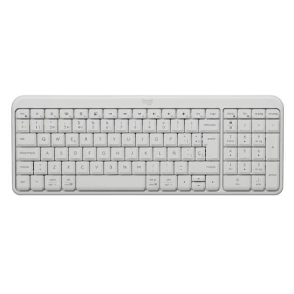 TECLADO LOGITECH K250 COMPACT MEMBRANA INALAMBRICO BLUETOOTH ESPAÑOL 920-013446